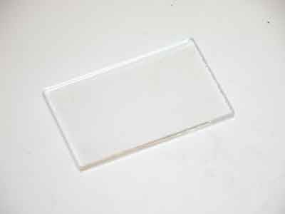 Ferroli kijkglas rechthoek 30x50x3mm 3260019 Ferroli kijkglas rechthoek 30x50x3mm 3260019