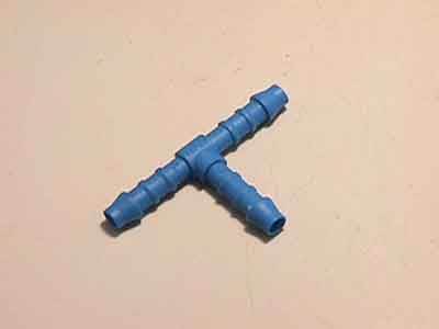 Bosch t-stuk nylon blauw 87229229480 10 stuks
