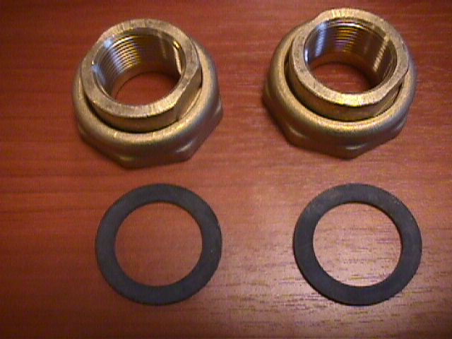 Grundfos koppelingset 1.1/4 x 3/4 messing Grundfos koppelingset 1.1/4 x 3/4 messing