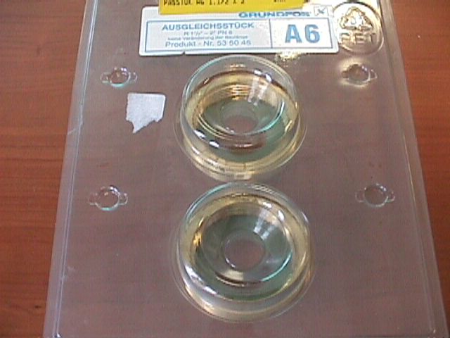 Grundfos passtuk a6 messing 1.1/2''x2'' 0mm 535045 Grundfos passtuk a6 messing 1.1/2''x2'' 0mm 535045