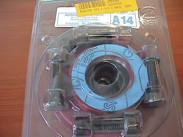 Grundfos passtuk a14 gietijzer 1.1/2''xdn32 40mm 535053 Grundfos passtuk a14 gietijzer 1.1/2''xdn32 40mm 535053