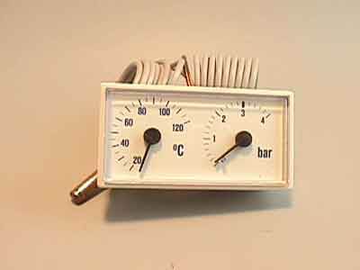Nefit thermomanometer 7099105 oud nummer: 38489