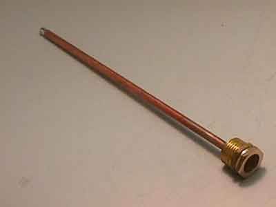 Awb dompelbuis a037621.20 7mm x 5mm x 1/2'' l=220mm